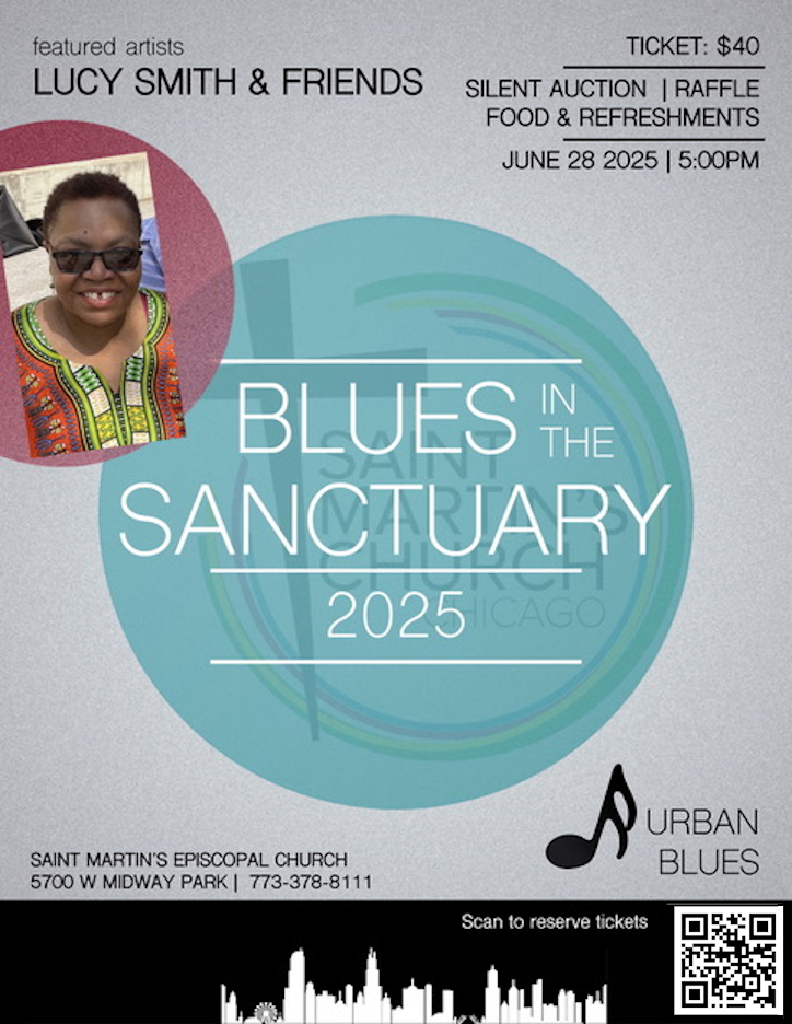 Blues in the Sanctuary 2025 Poster